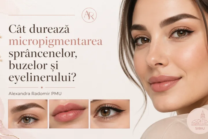 Cat dureaza micropigmentarea sprancenelor buzelor si eyelinerului