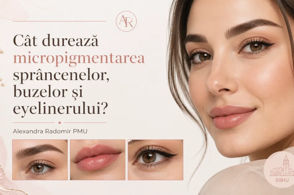 Cat dureaza micropigmentarea sprancenelor buzelor si eyelinerului